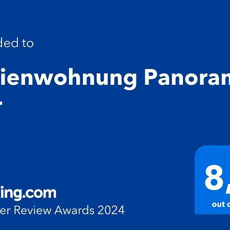 Apartament Panorama Pur - Gemuetlich, Ruhige Lage Mit Loggia Und Panoramablick