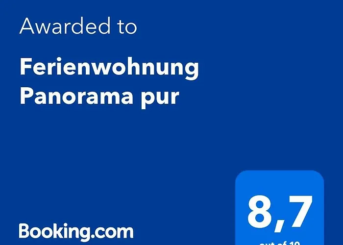 아파트 Panorama Pur - Gemuetlich, Ruhige Lage Mit Loggia Und Panoramablick *