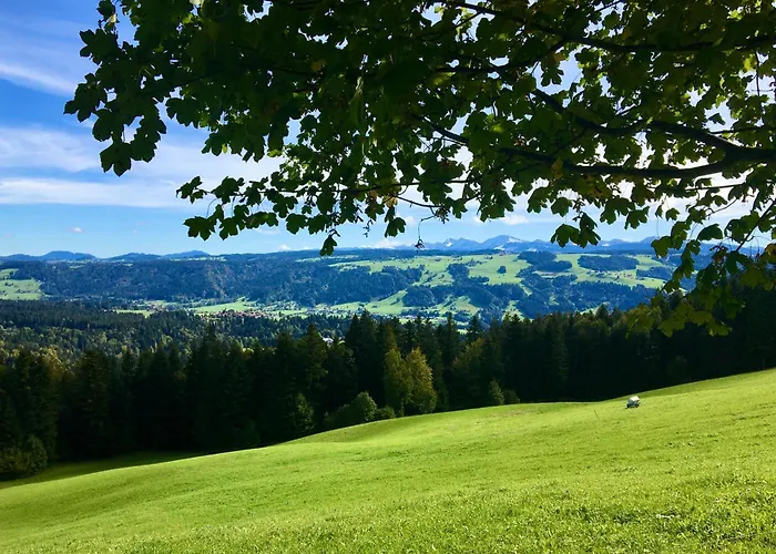 아파트 Panorama Pur - Gemuetlich, Ruhige Lage Mit Loggia Und Panoramablick 린다우